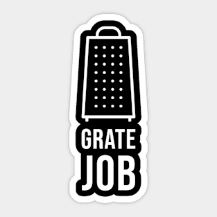 Grate Job - Computer Cheese Grater Sticker